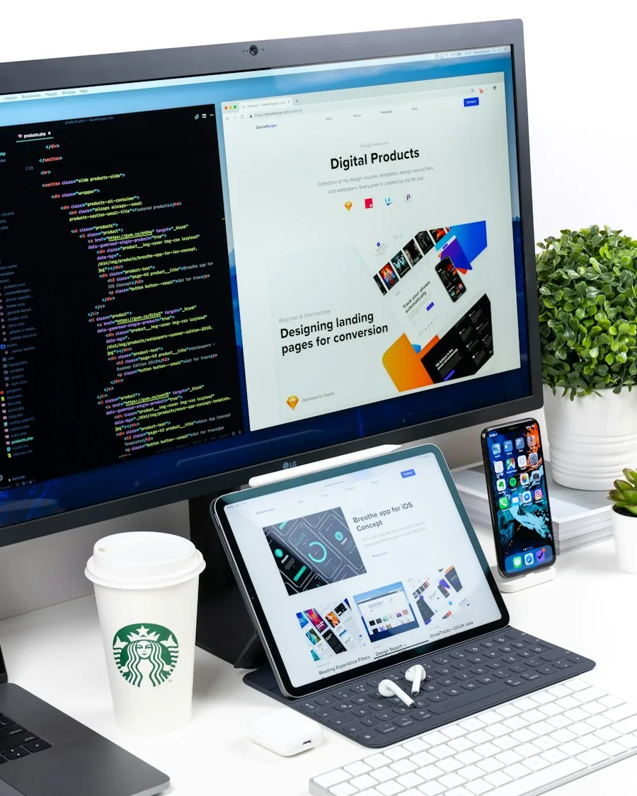 Web & App Development visual reference 2